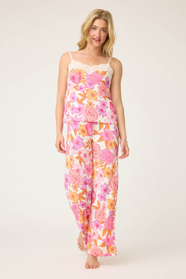 Pj Salvage Sweet Dreams Floral Print Modal Lounge Set