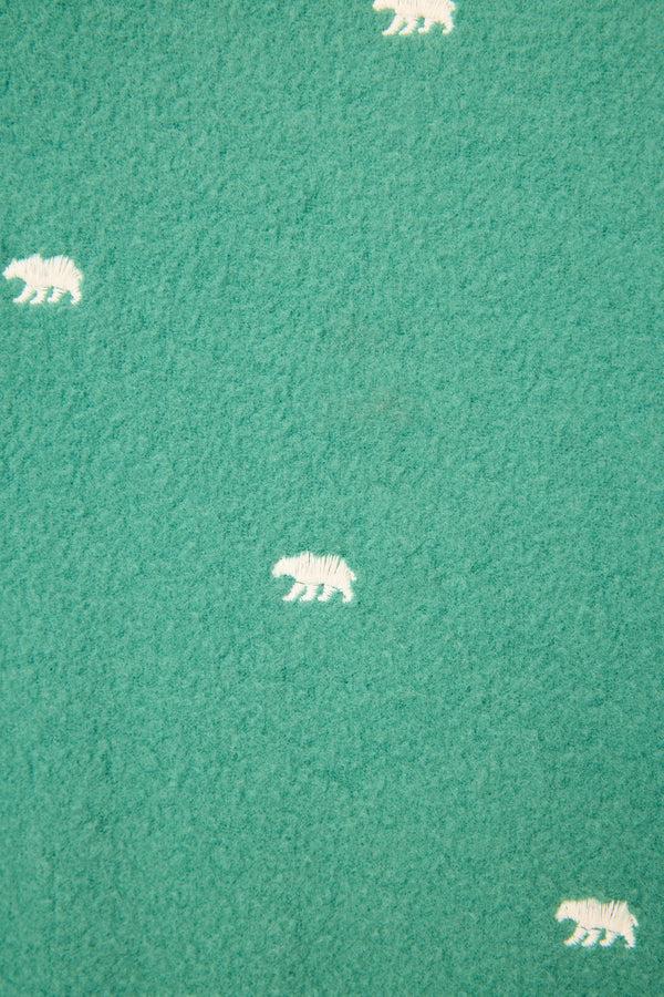 Pj Salvage The Outsider Embroidered Bear Fleece Sweatshirt