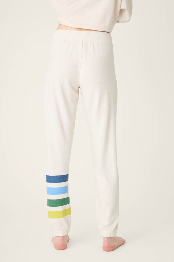 Pj Salvage The Outsider Striped Jogger Banded Pants