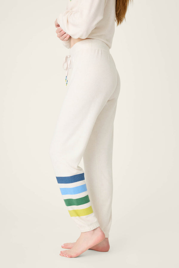 Pj Salvage The Outsider Striped Jogger Banded Pants