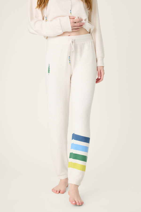 pj salvage The Outsider Striped Jogger Banded Pants