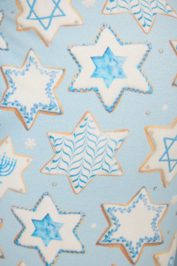 Pj Salvage You Had Me At Shalom Cookie Print Banded Pants