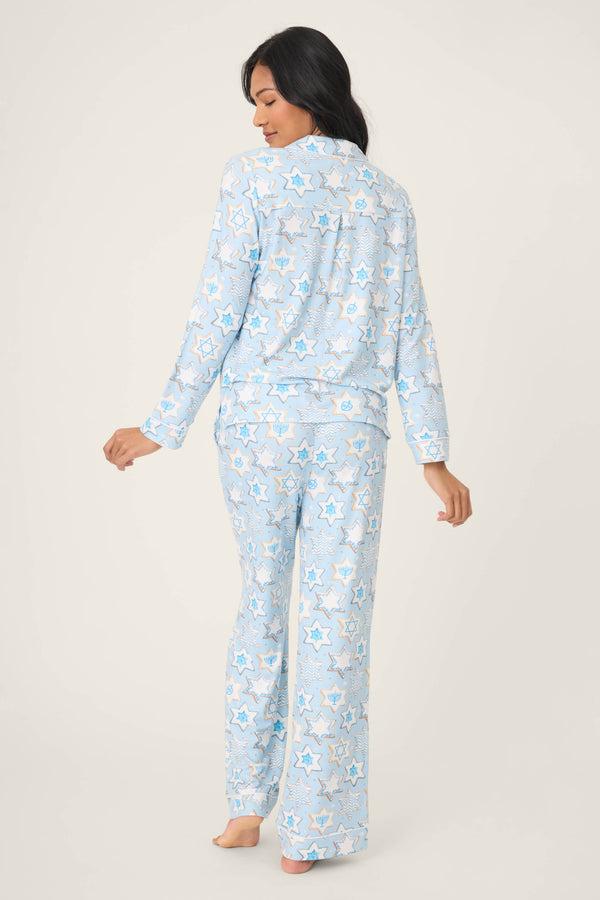Pj Salvage You Had Me At Shalom Cookie Print PJ Set