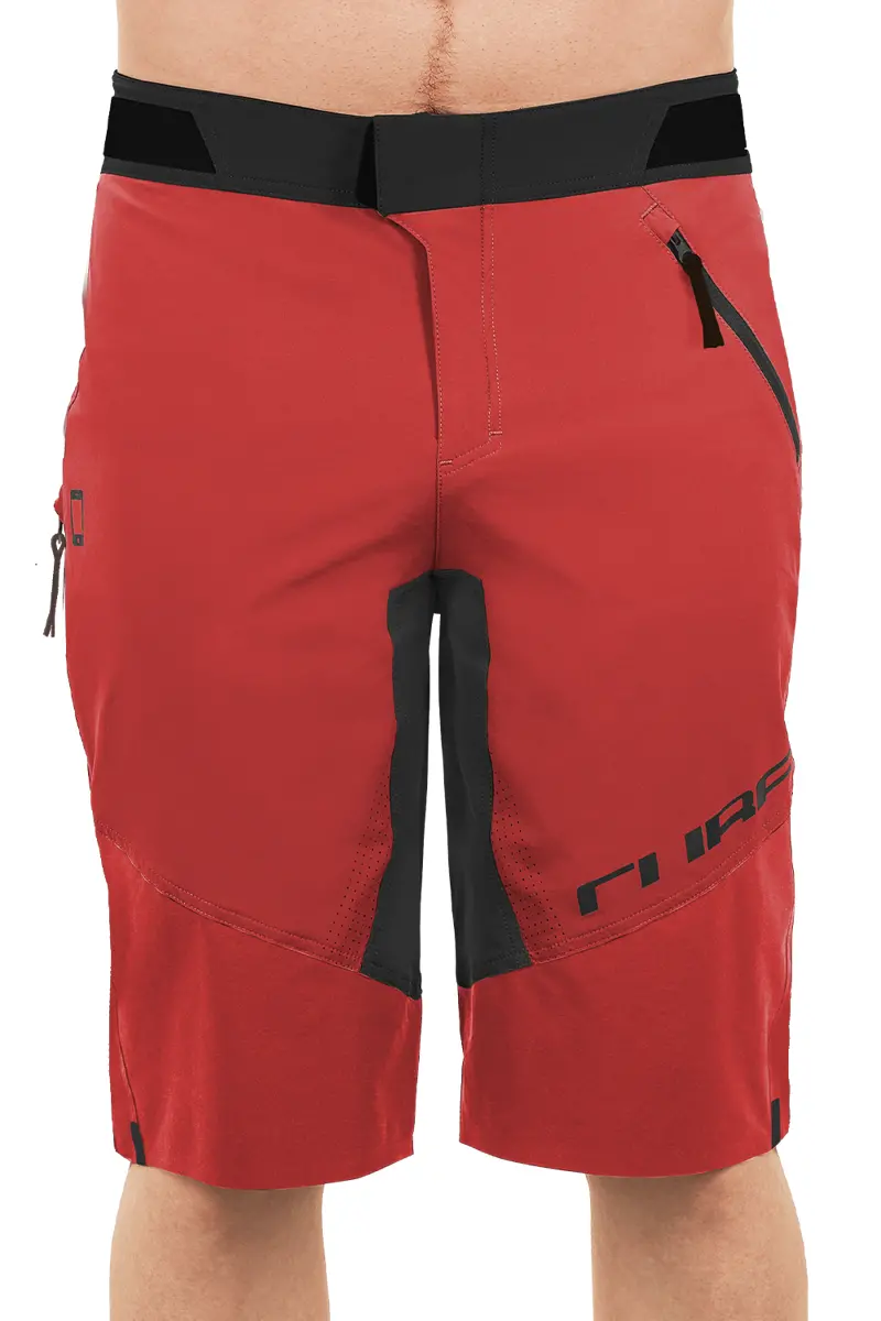 planet bike 2020 Cube Edge Baggy Cycling Shorts in Red