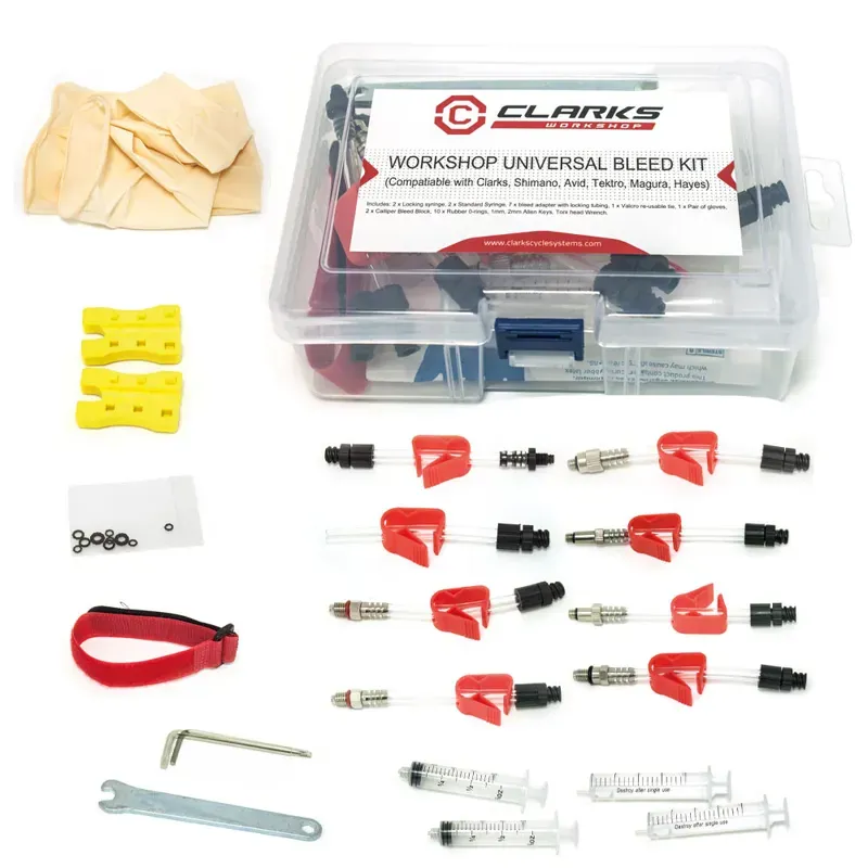 planet bike Clarks Universal Disc Brake Bleed Kit w/o Fluid - Shimano