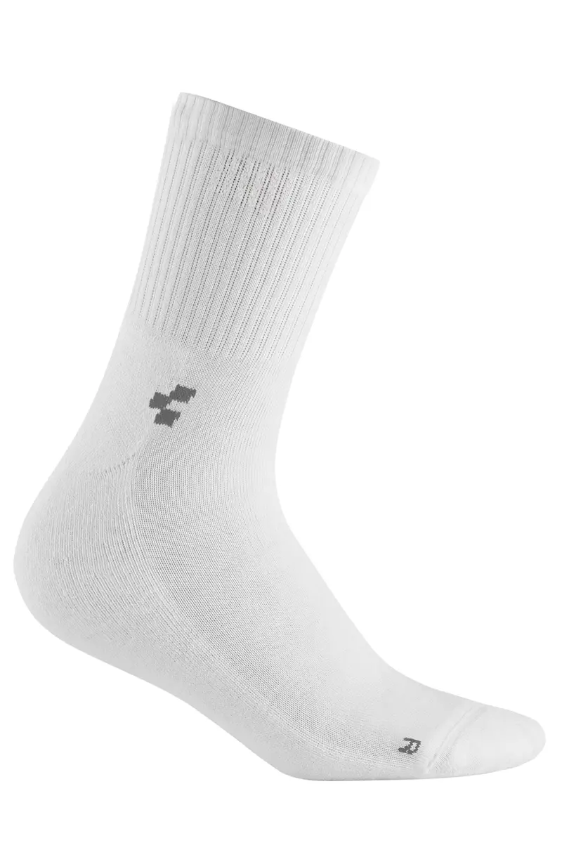 planet bike Cube High Cut After Race Lightweight Socks in White