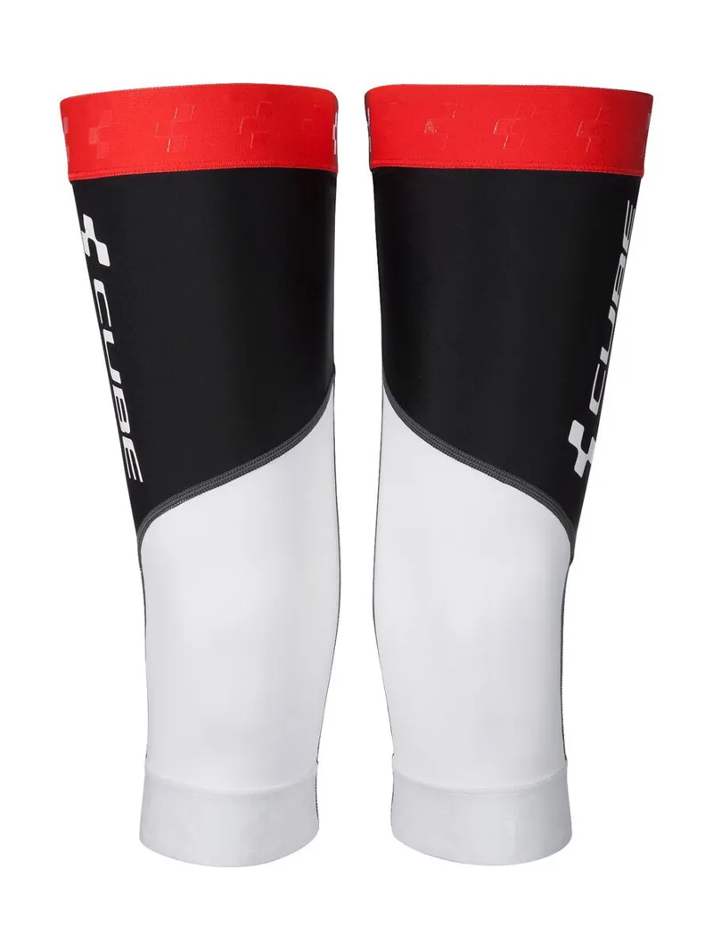 planet bike CUBE KNEEWARMERS RACE - BLACK/WHITE/RED - L