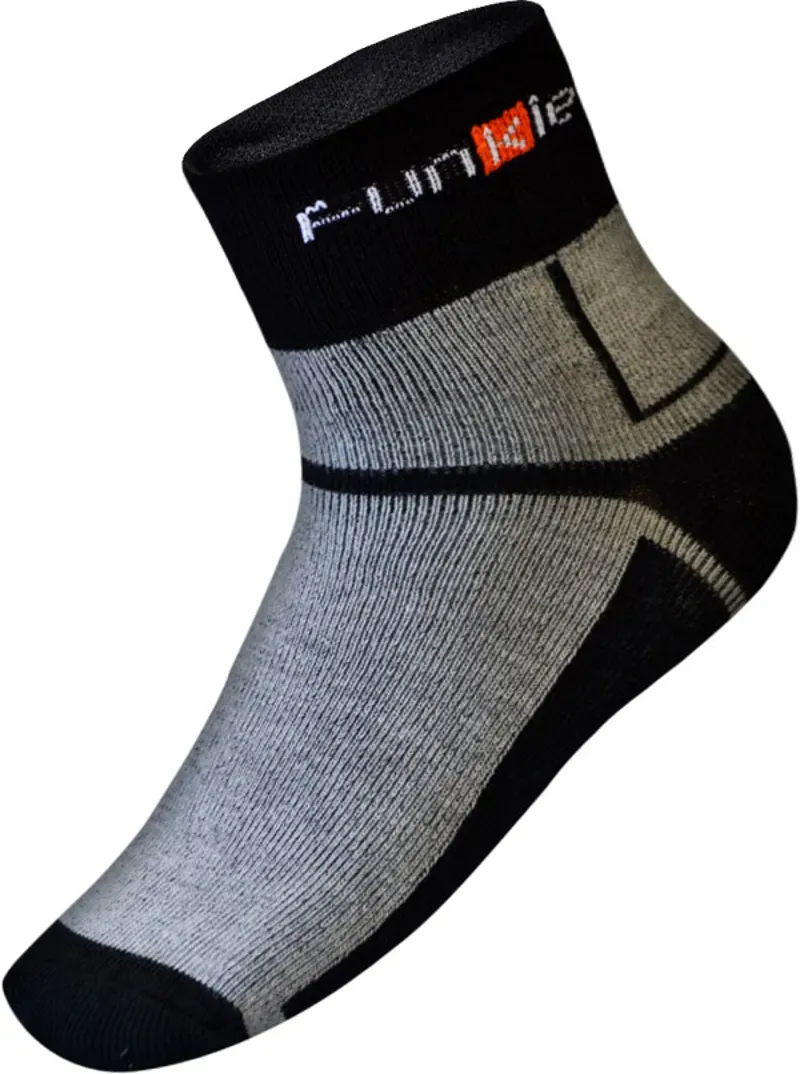planet bike Funkier Lorca SK-44 Winter Thermo-Lite Socks In Grey/Black