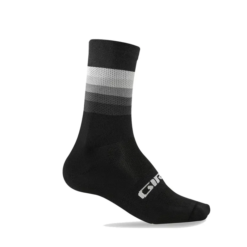 planet bike GIRO COMP RACER HIGH RISE SOCKS - BLACK/GREY - M