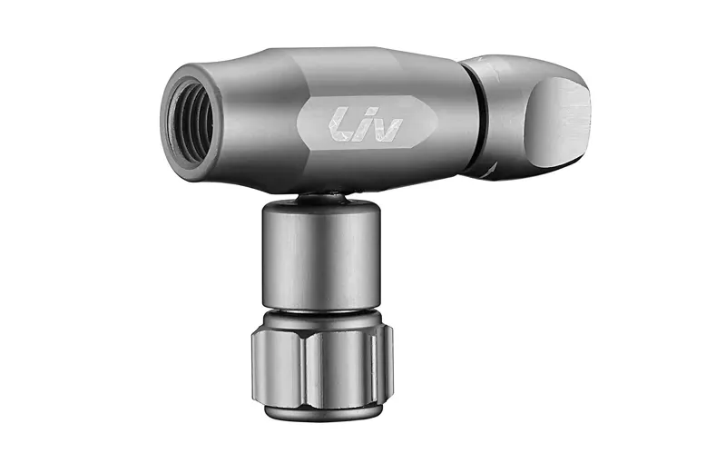 planet bike Liv Control Blast 0 CO2 Tyre Inflator in Silver
