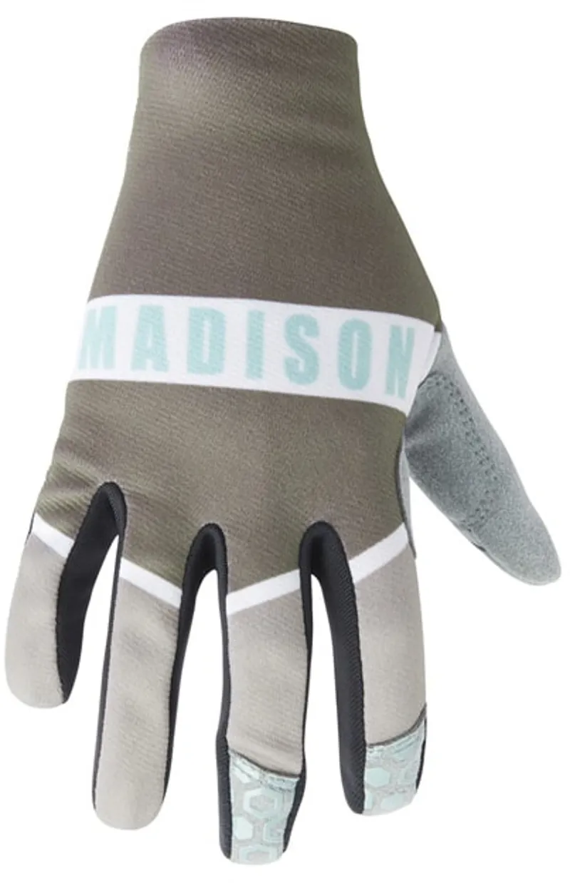planet bike MADISON ALPINE YOUTH GLOVES - DARK SHADOW/NILE BLUE