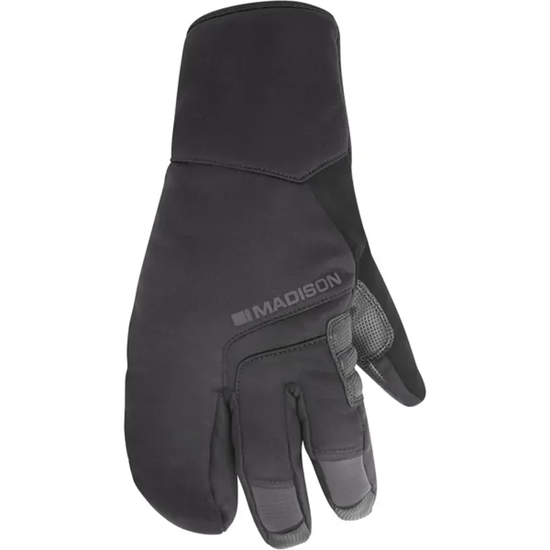 planet bike MADISON APEX GAUNTLET MENS WATERPROOF GLOVES - BLACK - MEDIUM