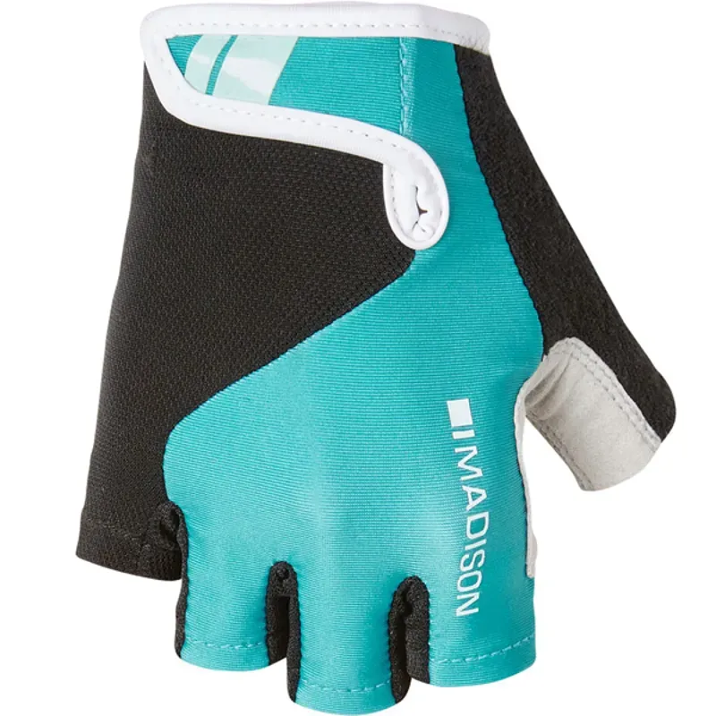 planet bike MADISON KEIRIN WOMENS MITTS - PEACOCK BLUE