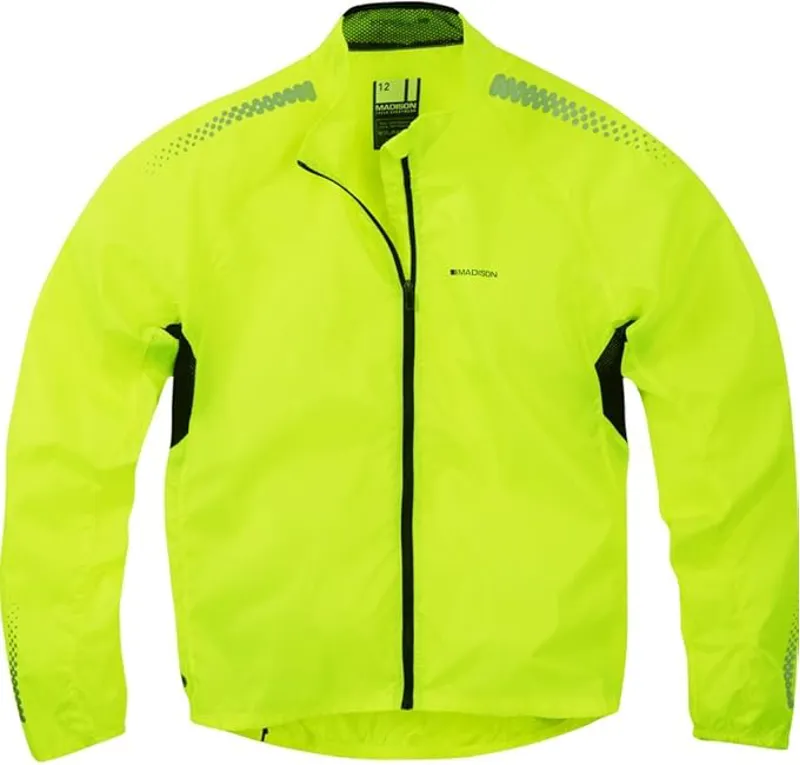 planet bike MADISON PAKIT SHOWERPROOF JACKET HI-VIZ YELLOW - 10