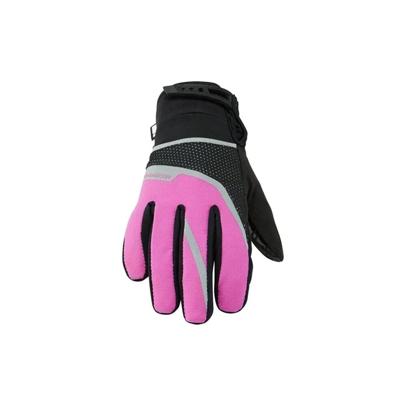 planet bike MADISON PROTEC YOUTH WATERPROOF GLOVES - KNOCKOUT PINK