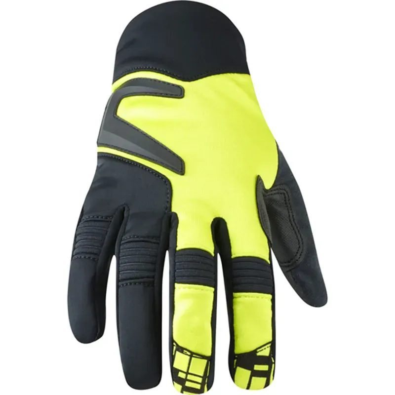 planet bike MADISON WINTER STORM MENS GLOVES - YELLOW - SMALL