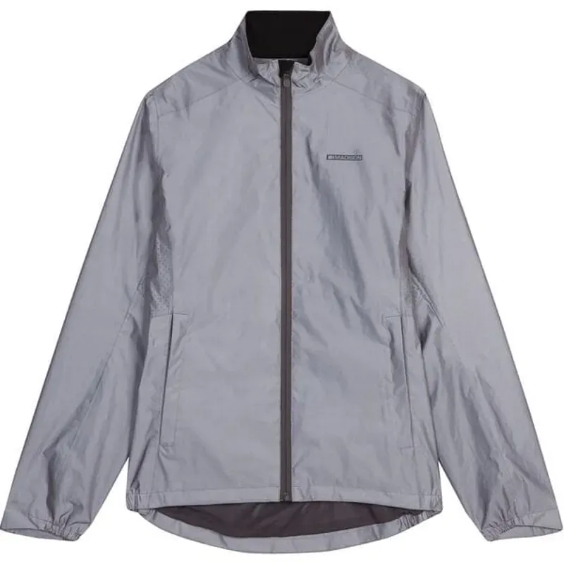 planet bike Madison Women's Stellar Shine Reflect SR Jacket in Silver