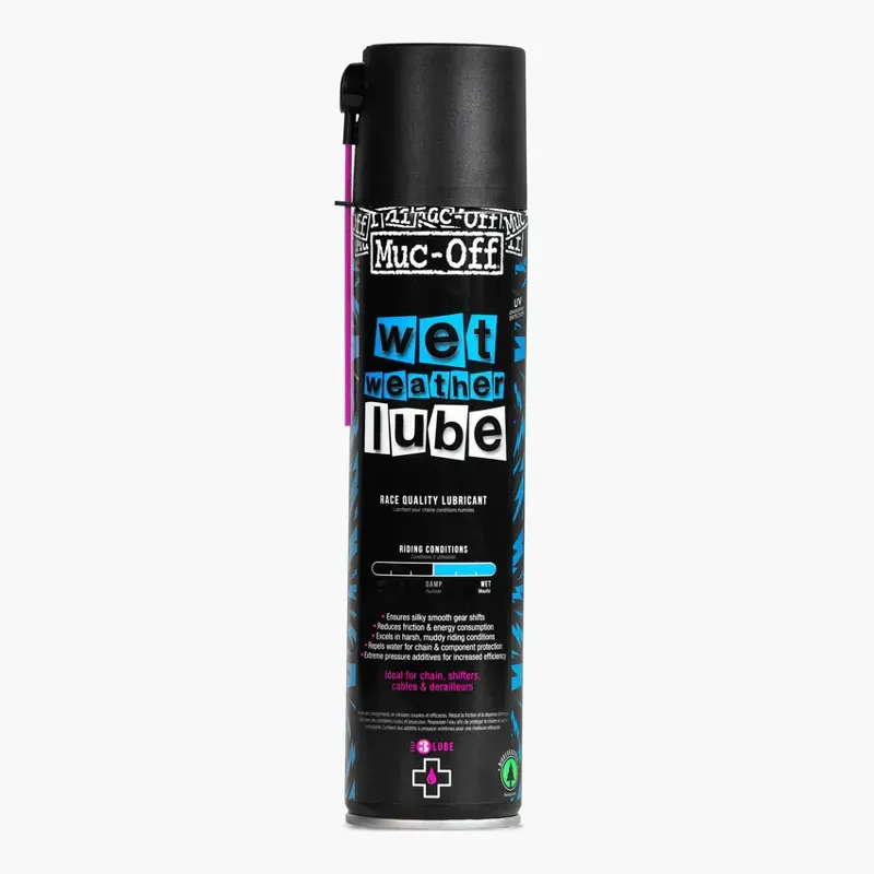 planet bike Muc Off Bicycle Wet Weather Lube Aerosol 400ml