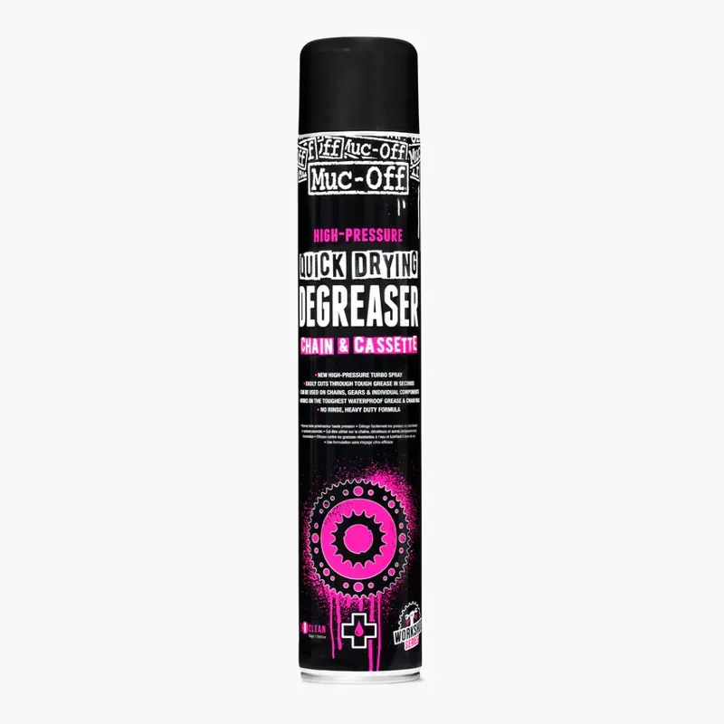 planet bike Muc-Off High Pressure Quick Drying Degreaser Chain Cassette 750ml