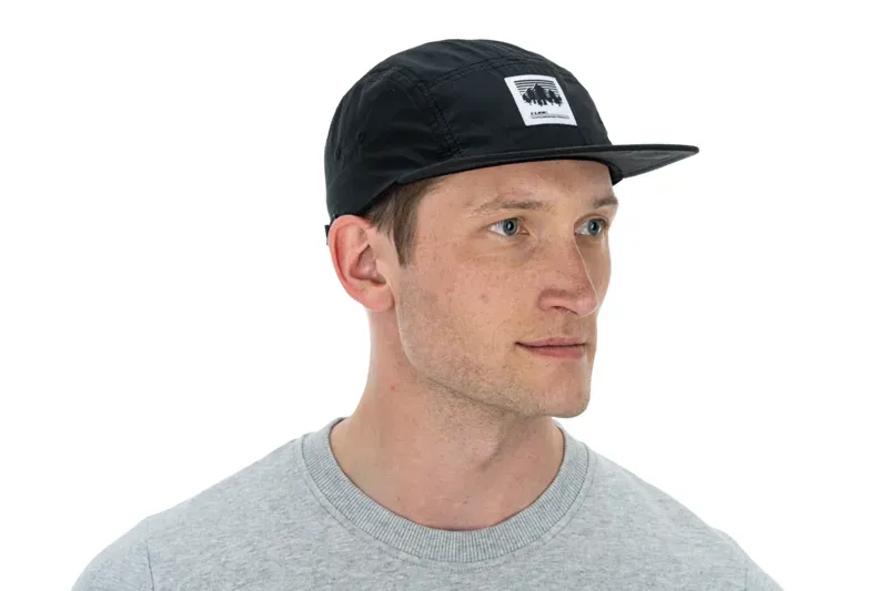 planet bike 2022 Cube 5 Panel Cap in Black
