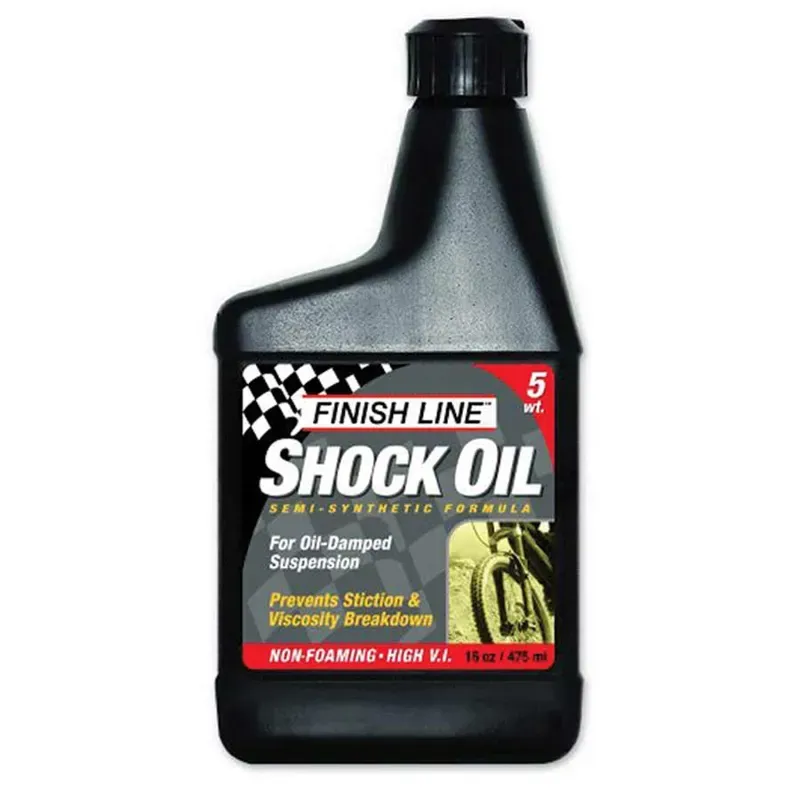 planet bike Finish Line 16oz Shock Oil in Black