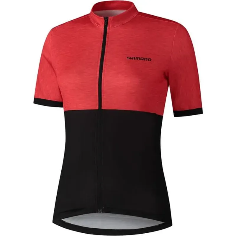 planet bike Shimano Women's Element Jersey in Red