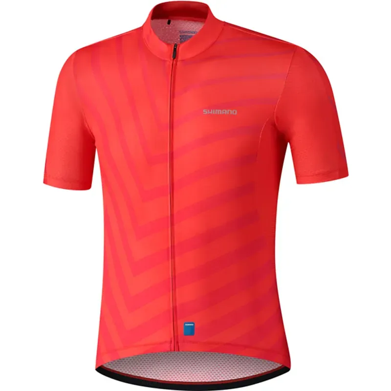 planet bike Shimano Clothing Aerolite Mens Jersey in Red