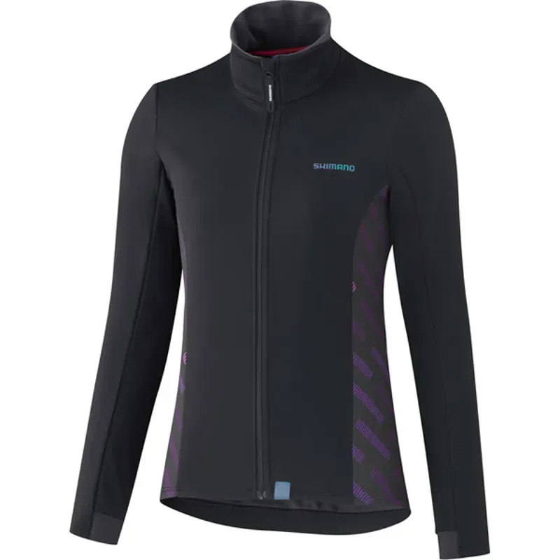 planet bike Shimano Clothing Womens Jackets Kaede Wind in Black
