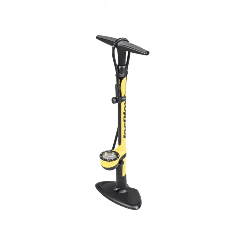 planet bike Topeak JoeBlow Sport III Floor Pump in Black/Yellow