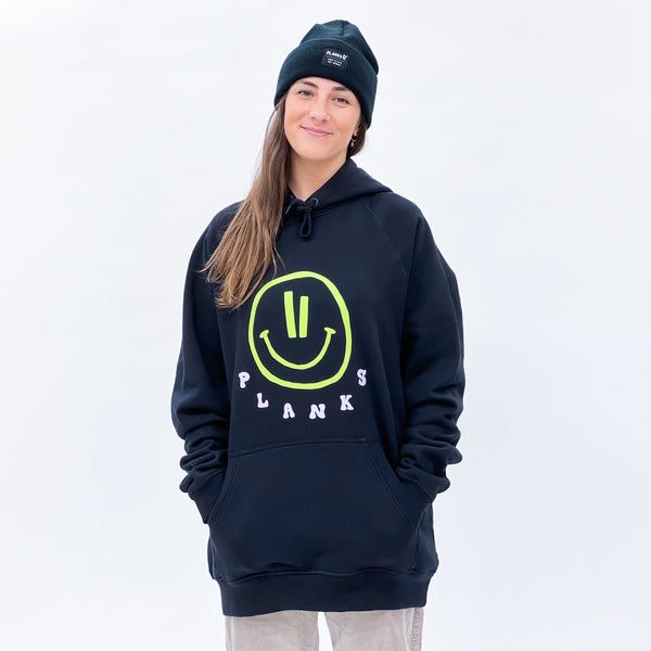 Planks Rave Face Organic Raglan Hoodie