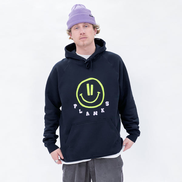 planks Rave Face Organic Raglan Hoodie