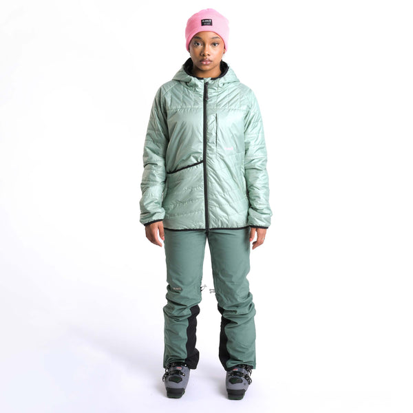 Planks Women's Toaster Zip Mid-Layer