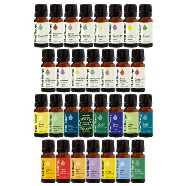 plant therapy 15 & 15 Essential Oil Set with Carrying Case
