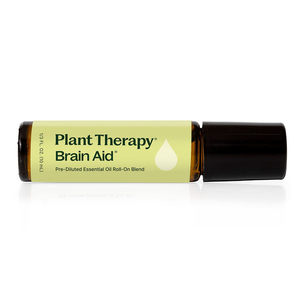 plant therapy Brain Aid Essential Oil Blend Pre-Diluted Roll-On