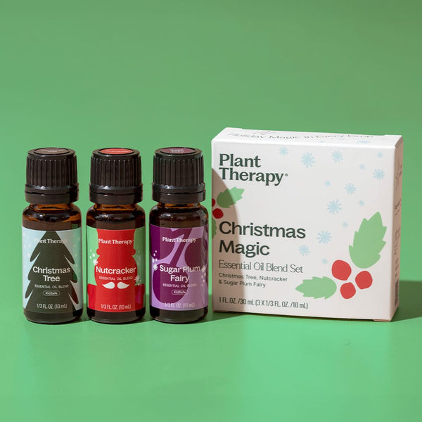 Plant Therapy Christmas Magic Essential Oil Blend 3 Set