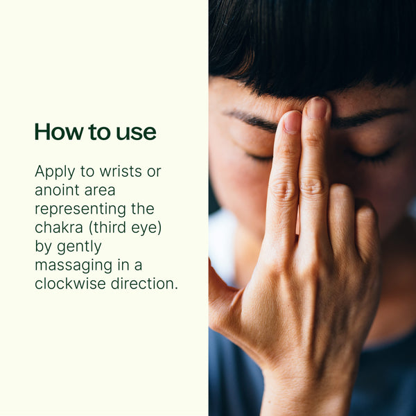 Plant Therapy Clear Intuition (Brow Chakra) Pre-Diluted Essential Oil Blend Roll-On 10 ML