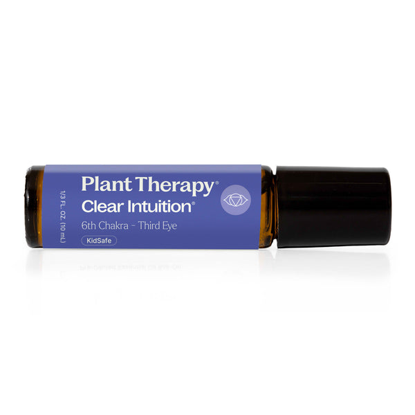 plant therapy Clear Intuition (Brow Chakra) Pre-Diluted Essential Oil Blend Roll-On 10 mL