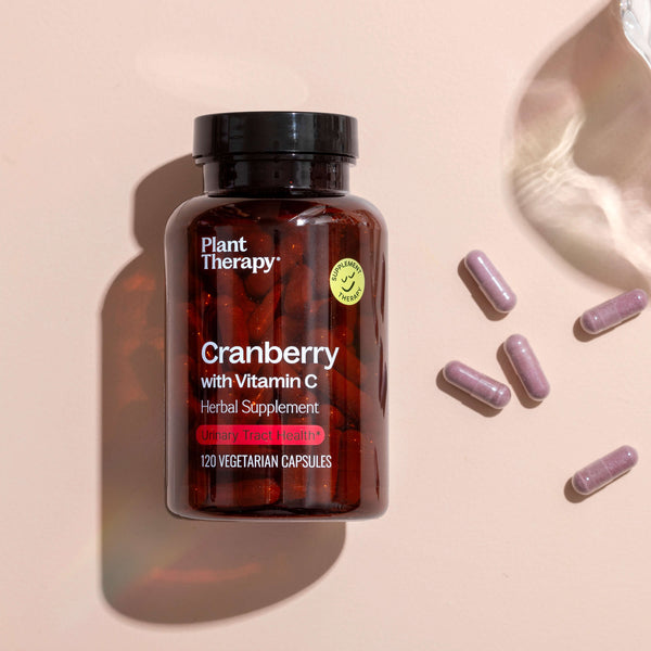 Plant Therapy Cranberry With Vitamin C Herbal Supplement - 120 Capsules