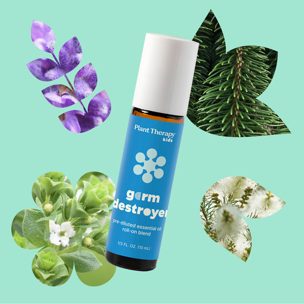 Plant Therapy Germ Destroyer Essential Oil Pre-Diluted Roll-On