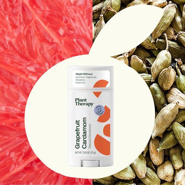Plant Therapy Grapefruit Cardamom Natural Deodorant