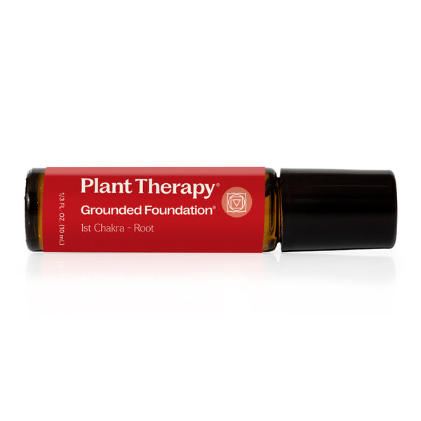 plant therapy Grounded Foundation (Root Chakra) Essential Oil Pre-Diluted Roll-On