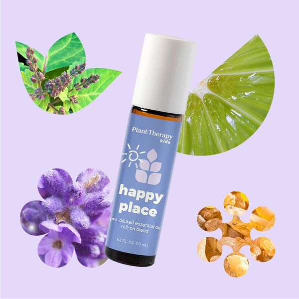 Plant Therapy Happy Place Essential Oil Pre-Diluted Roll-On