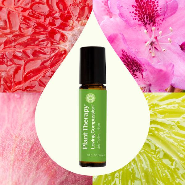 Plant Therapy Loving Compassion (Heart Chakra) Essential Oil Pre-Diluted Roll-On