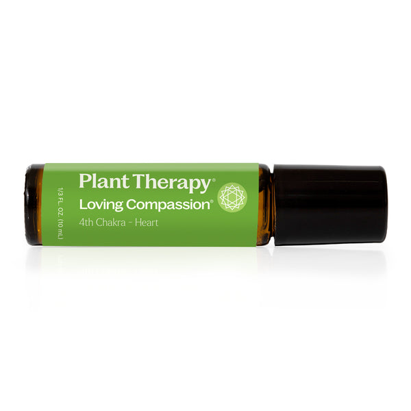 plant therapy Loving Compassion (Heart Chakra) Essential Oil Pre-Diluted Roll-On