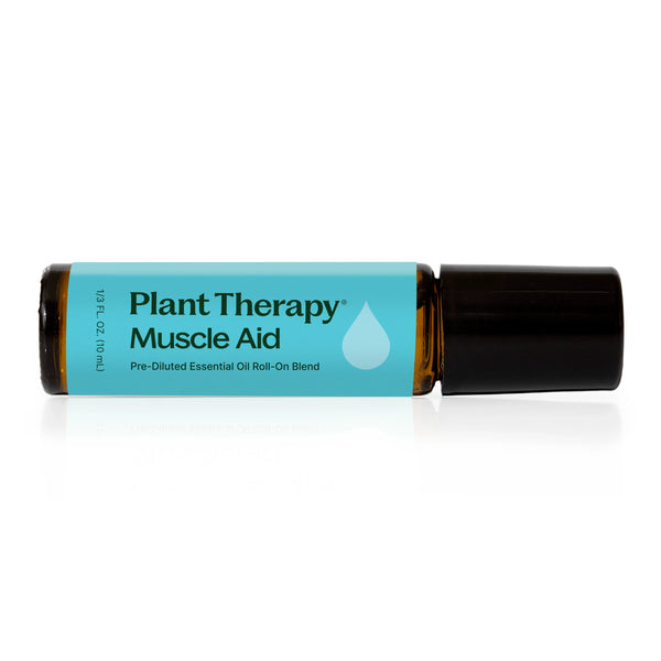 plant therapy Muscle Aid Essential Oil Blend Pre-Diluted Roll-On