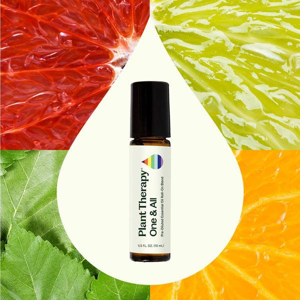 Plant Therapy One & All Pre-Diluted Essential Oil Roll-On Blend 10 ML