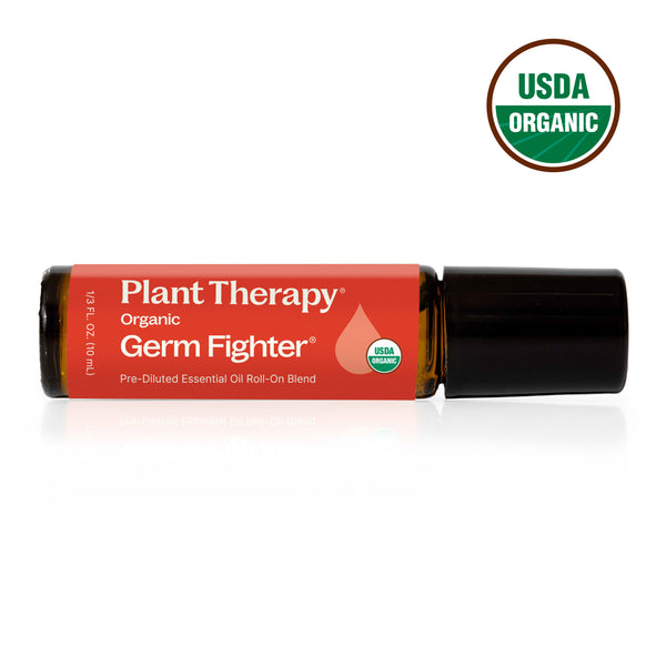 plant therapy Organic Germ Fighter®️ Essential Oil Blend Pre-Diluted Roll-On