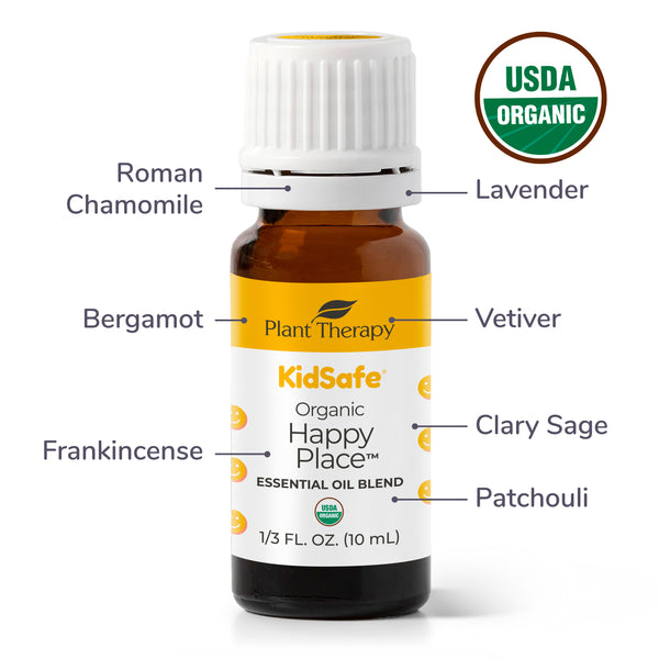Plant Therapy Organic Happy Place™ Essential Oil Blend