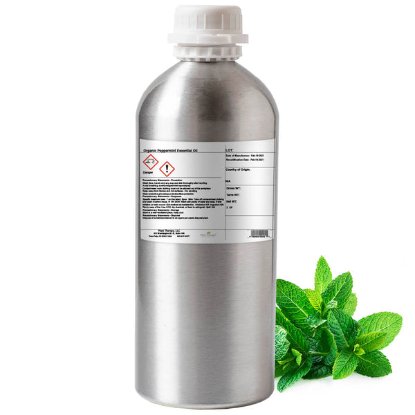 Plant Therapy Organic Peppermint Essential Oil Bulk