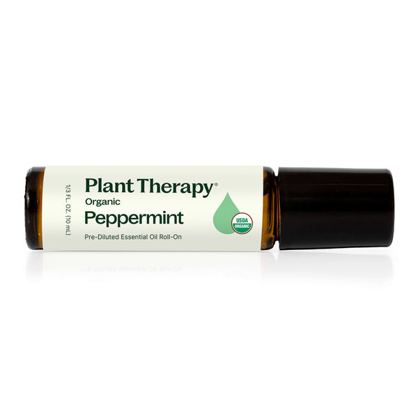 plant therapy Organic Peppermint Essential Oil Pre-Diluted Roll-On